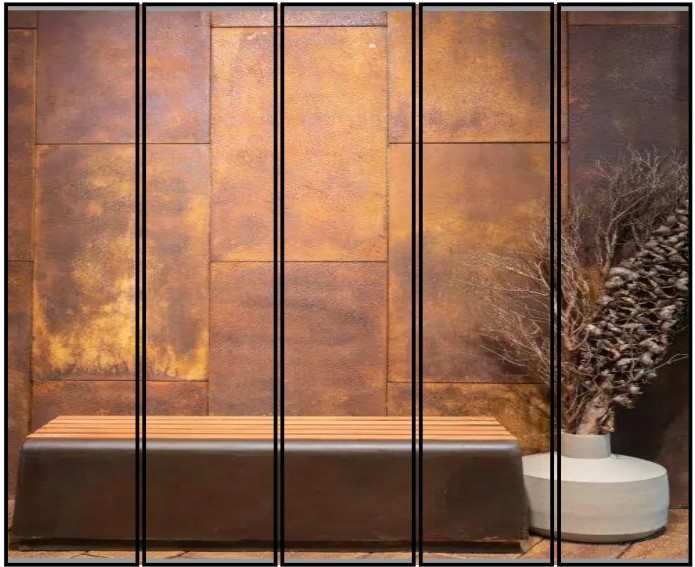 RUST CORTEN VARIATION 3 by 3D self adhesive solutions